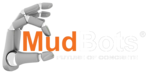mudbots 3d concrete printing logo